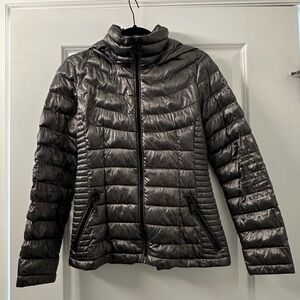 Calvin Klein Grey Puffer Jacket